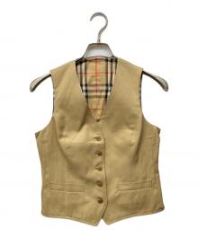 Burberry's（バーバリー）の古着「リバーシブル ノヴァチェックジレ」｜ベージュ