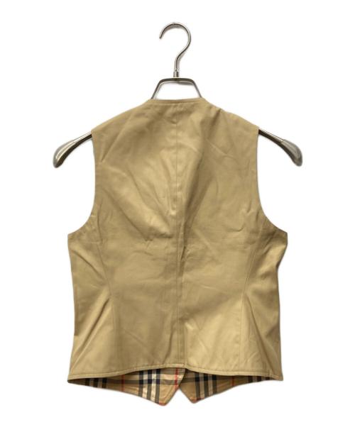 Burberry's（バーバリー）Burberry's (バーバリー) リバーシブル ノヴァチェックジレ ベージュ サイズ:Ｍの古着・服飾アイテム