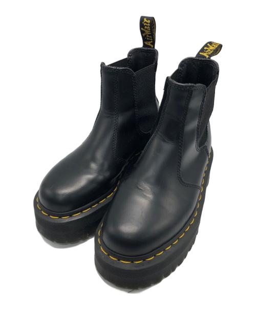 Dr.Martens（ドクターマーチン）Dr.Martens (ドクターマーチン) QUAD チェルシーブーツ ブラック サイズ:UK3の古着・服飾アイテム