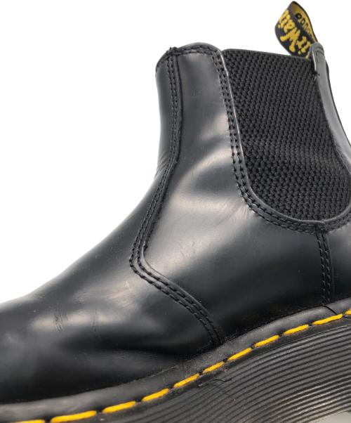 Dr.Martens（ドクターマーチン）Dr.Martens (ドクターマーチン) QUAD チェルシーブーツ ブラック サイズ:UK3の古着・服飾アイテム