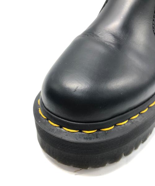 Dr.Martens（ドクターマーチン）Dr.Martens (ドクターマーチン) QUAD チェルシーブーツ ブラック サイズ:UK3の古着・服飾アイテム