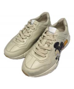中古・古着通販】GUCCI (グッチ) GGムートンハイカットスニーカー