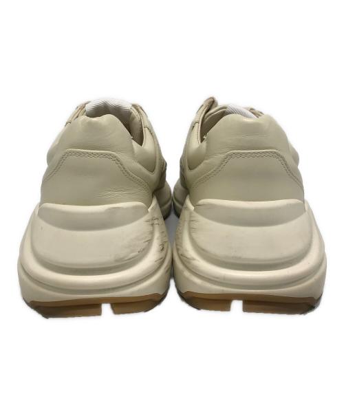 GUCCI（グッチ）GUCCI (グッチ) Disney (ディズニー) Rhytonスニーカー アイボリー サイズ:38の古着・服飾アイテム