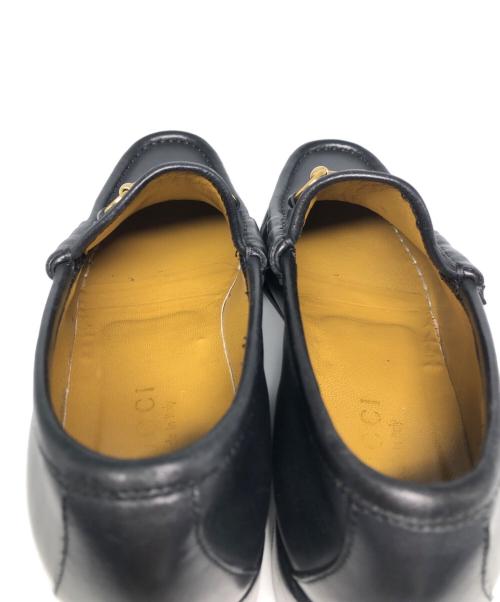 GUCCI（グッチ）GUCCI (グッチ) ホースビットローファー ブラック サイズ:37の古着・服飾アイテム