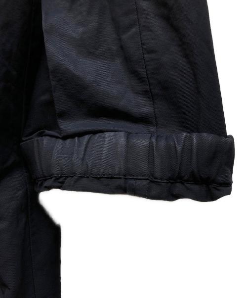 TORY BURCH（トリーバーチ）TORY BURCH (トリーバーチ) ナイロンフリル フーデッドコート ネイビー サイズ:8の古着・服飾アイテム