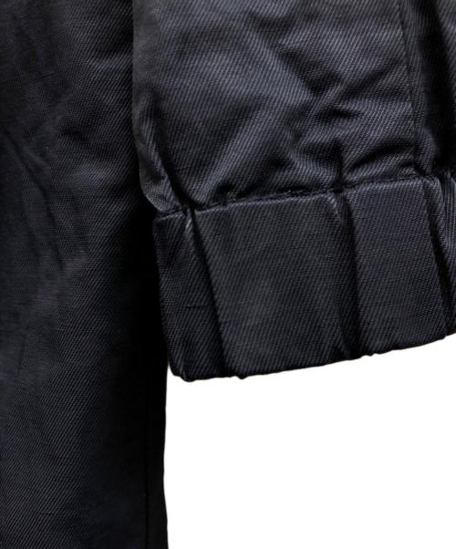 TORY BURCH（トリーバーチ）TORY BURCH (トリーバーチ) ナイロンフリル フーデッドコート ネイビー サイズ:8の古着・服飾アイテム