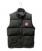 CANADA GOOSEカナダグース）の古着「FREESTYLE CREW VEST/フリースタイルクルーベスト」｜ブラック