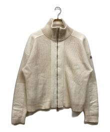 MONCLER（モンクレール）の古着「MAGLIONE TRICOT CARDIGAN」｜アイボリー