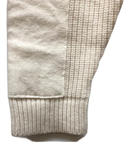 MONCLER（モンクレール）MONCLER (モンクレール) MAGLIONE TRICOT CARDIGAN アイボリー サイズ:Ｌの古着・服飾アイテム