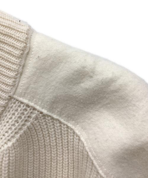 MONCLER（モンクレール）MONCLER (モンクレール) MAGLIONE TRICOT CARDIGAN アイボリー サイズ:Ｌの古着・服飾アイテム