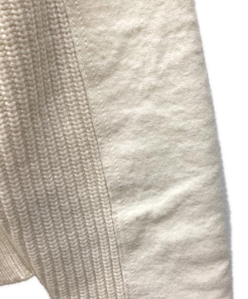 MONCLER（モンクレール）MONCLER (モンクレール) MAGLIONE TRICOT CARDIGAN アイボリー サイズ:Ｌの古着・服飾アイテム
