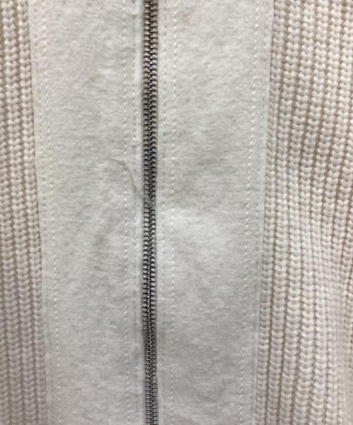 MONCLER（モンクレール）MONCLER (モンクレール) MAGLIONE TRICOT CARDIGAN アイボリー サイズ:Ｌの古着・服飾アイテム