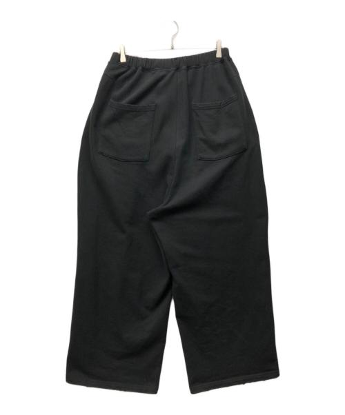 ANCELLM（アンセルム）ANCELLM (アンセルム) TUCK SWEAT PANTS ブラック サイズ:2の古着・服飾アイテム