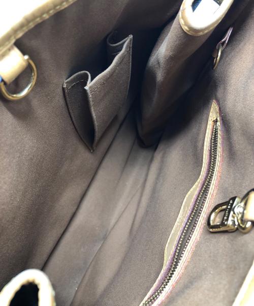 LOUIS VUITTON（ルイ ヴィトン）LOUIS VUITTON (ルイ ヴィトン) バティニョール ヴェルティカル モノグラム ショルダートートバッグ ブラウンの古着・服飾アイテム