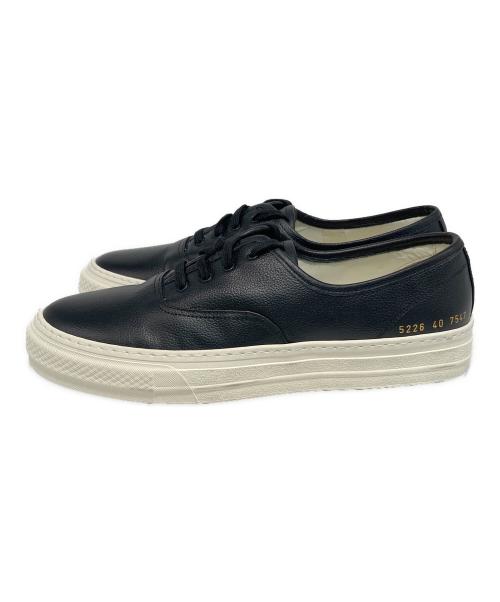 COMMON PROJECTS（コモンプロジェクツ）COMMON PROJECTS (コモンプロジェクツ) レザースニーカー ブラック サイズ:サイズ表記無しの古着・服飾アイテム