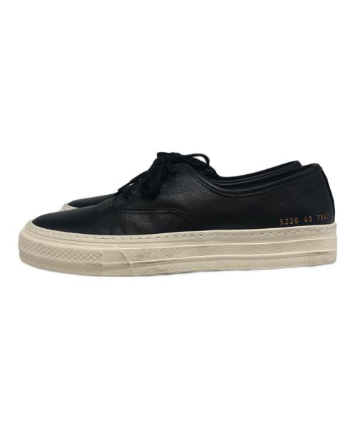 COMMON PROJECTS（コモンプロジェクツ）COMMON PROJECTS (コモンプロジェクツ) レザースニーカー ブラック サイズ:40の古着・服飾アイテム