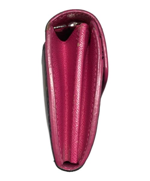 LOUIS VUITTON（ルイ ヴィトン）LOUIS VUITTON (ルイ ヴィトン) ポルトフォイユ サラ ノワール ピンク×ブラックの古着・服飾アイテム