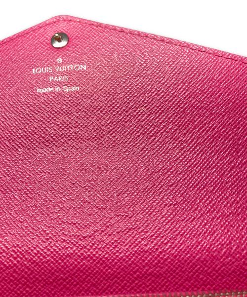 LOUIS VUITTON（ルイ ヴィトン）LOUIS VUITTON (ルイ ヴィトン) ポルトフォイユ サラ ノワール ピンク×ブラックの古着・服飾アイテム