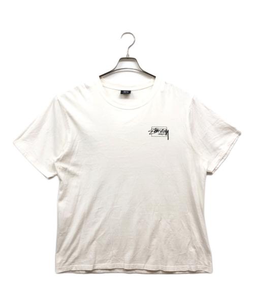 stussy（ステューシー）stussy (ステューシー) Tシャツ ホワイト サイズ:Lの古着・服飾アイテム