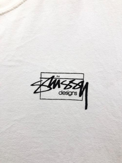 stussy（ステューシー）stussy (ステューシー) Tシャツ ホワイト サイズ:Lの古着・服飾アイテム