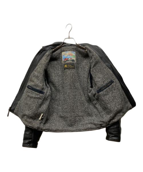 Aero LEATHER（エアロレザー）Aero LEATHER (エアロレザー) レザージャケット ブラック サイズ:34の古着・服飾アイテム