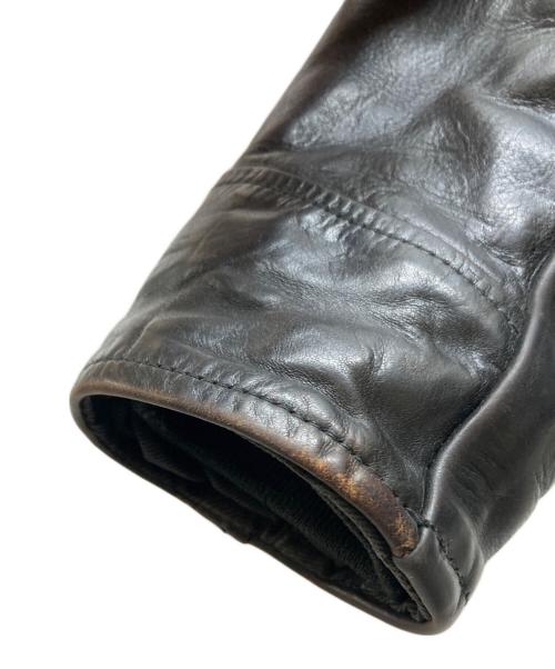 Aero LEATHER（エアロレザー）Aero LEATHER (エアロレザー) レザージャケット ブラック サイズ:34の古着・服飾アイテム
