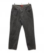 SUPREME×LEVI'Sシュプリーム×リーバイス）の古着「デニムパンツ」｜ブラック