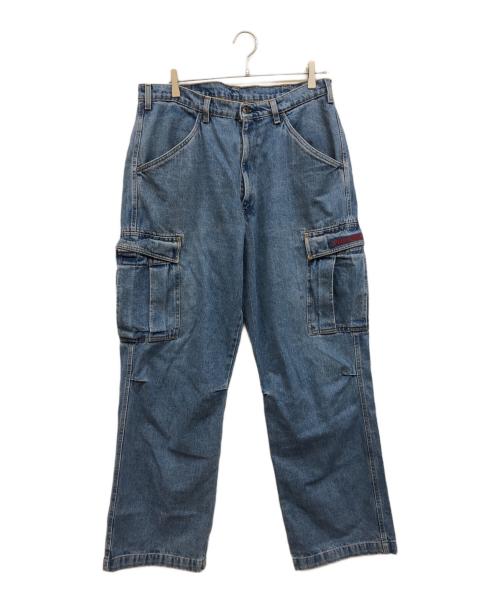 RALPH LAUREN（ラルフローレン）RALPH LAUREN (ラルフローレン) カーゴデニムパンツ ブルー サイズ:34×32の古着・服飾アイテム