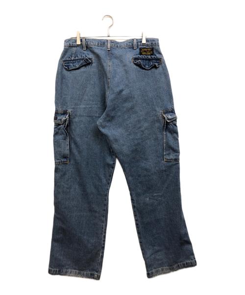 RALPH LAUREN（ラルフローレン）RALPH LAUREN (ラルフローレン) カーゴデニムパンツ ブルー サイズ:34×32の古着・服飾アイテム