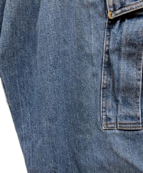 RALPH LAUREN（ラルフローレン）RALPH LAUREN (ラルフローレン) カーゴデニムパンツ ブルー サイズ:34×32の古着・服飾アイテム