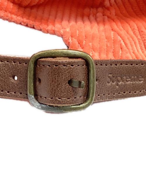 SUPREME（シュプリーム）SUPREME (シュプリーム) 17SS Corduroy Camp Cap オレンジの古着・服飾アイテム