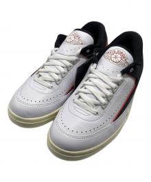 NIKE（ナイキ）の古着「Women's Air Jordan 2 Retro Low "Black Satin"」｜ホワイト