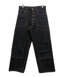 SUGARHILL（シュガーヒル）の古着「Classic Double Knee Denim Pantsクラシックダブルニーデニムパンツ」｜インディゴ