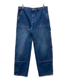 stussy（ステューシー）の古着「ダブルニーデニムペインターパンツ」｜インディゴ