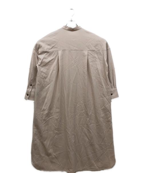 theory luxe（セオリーリュクス）theory luxe (セオリーリュクス) ワンピース ベージュ サイズ:38の古着・服飾アイテム