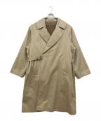 COMOLIコモリ）の古着「タイロッケンコート」｜ベージュ