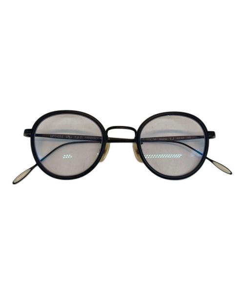 USH by YUICHI TOYAMA（アッシュバイユウイチトヤマ）USH by yuichi toyama (アッシュバイユウイチトヤマ) 眼鏡 ブラック サイズ:44□24-145の古着・服飾アイテム