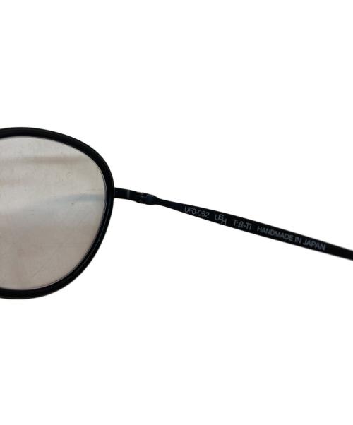 USH by YUICHI TOYAMA（アッシュバイユウイチトヤマ）USH by yuichi toyama (アッシュバイユウイチトヤマ) 眼鏡 ブラック サイズ:44□24-145の古着・服飾アイテム