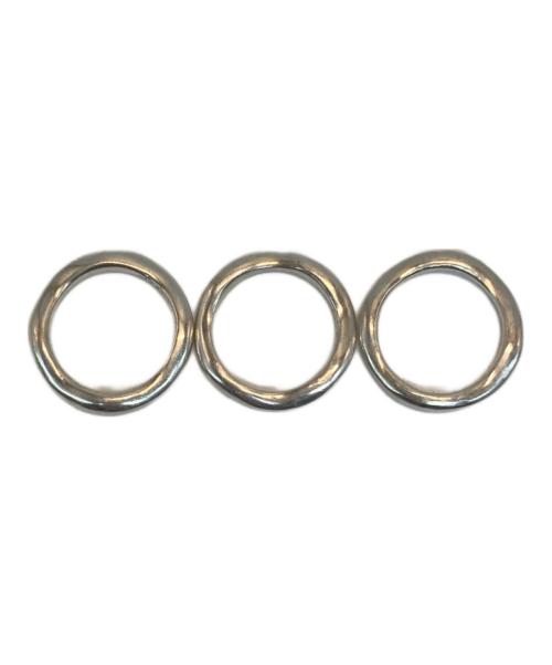 JILL PLATNER（ジルプラットナー）jill platner (ジルプラットナー) ３連リング サイズ:15の古着・服飾アイテム