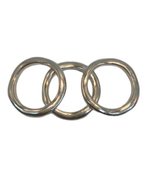 JILL PLATNER（ジルプラットナー）jill platner (ジルプラットナー) ３連リング サイズ:15の古着・服飾アイテム