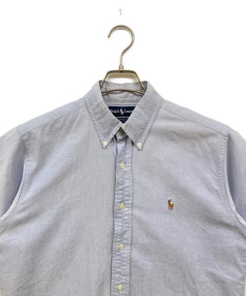 RALPH LAUREN（ラルフローレン）RALPH LAUREN (ラルフローレン) 半袖ボタンダウンシャツ ブルー サイズ:15 1/2の古着・服飾アイテム