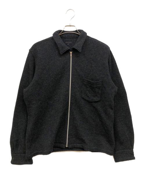 COMME des GARCONS HOMME（コムデギャルソン オム）COMME des GARCONS HOMME (コムデギャルソン オム) フルジップニット グレー サイズ:Lの古着・服飾アイテム