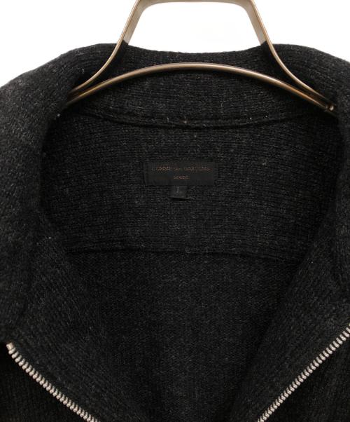 COMME des GARCONS HOMME（コムデギャルソン オム）COMME des GARCONS HOMME (コムデギャルソン オム) フルジップニット グレー サイズ:Lの古着・服飾アイテム