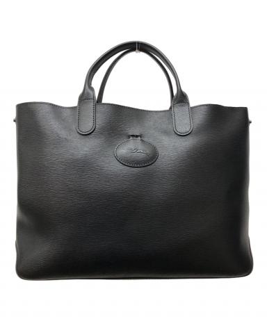 中古・古着通販】LONGCHAMP (ロンシャン) ロゾリバーシブルトート