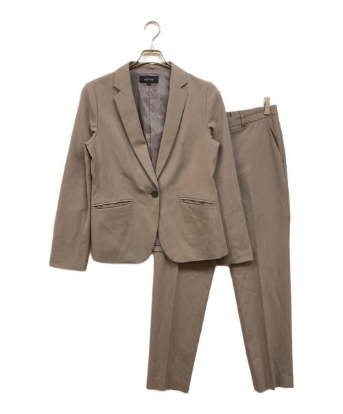 UNTITLED（アンタイトル）UNTITLED (アンタイトル) カロスウーステッドセットアップ ブラウン サイズ:上4/下3の古着・服飾アイテム