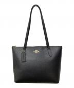 COACHコーチ）の古着「フィオナ ジップ トート バッグ」｜ブラック