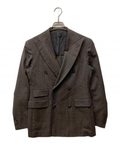 <美品>TAGLIATORE デニム インディゴ ダブル ジャケット サイズ44 中古・古着通販】TAGLIATORE (タリアトーレ) ダブルジャケット