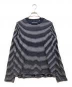 MUSEミューズ）の古着「Primewool jersey Tシャツ」｜ネイビー