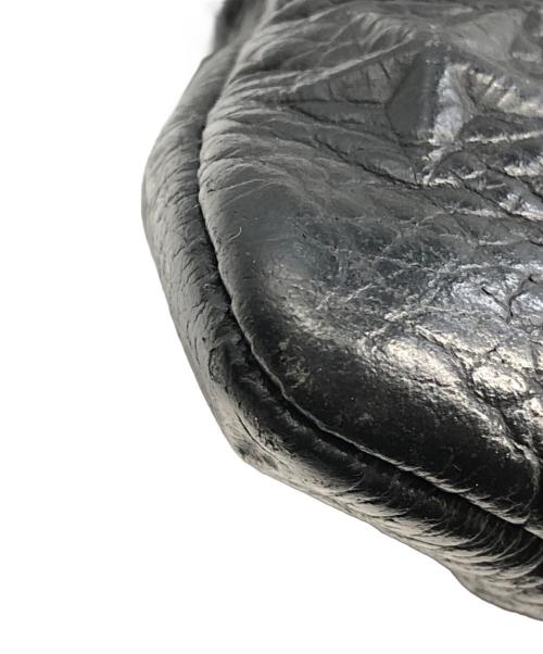 JIMMY CHOO（ジミーチュウ）JIMMY CHOO (ジミーチュウ) スタッズクラッチバッグ ブラックの古着・服飾アイテム