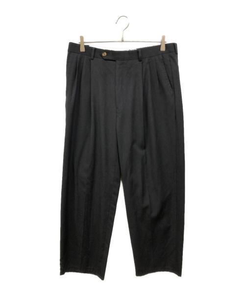 GIVENCHY（ジバンシィ）GIVENCHY (ジバンシィ) タックスラックス グレー サイズ:SIZE 34Rの古着・服飾アイテム